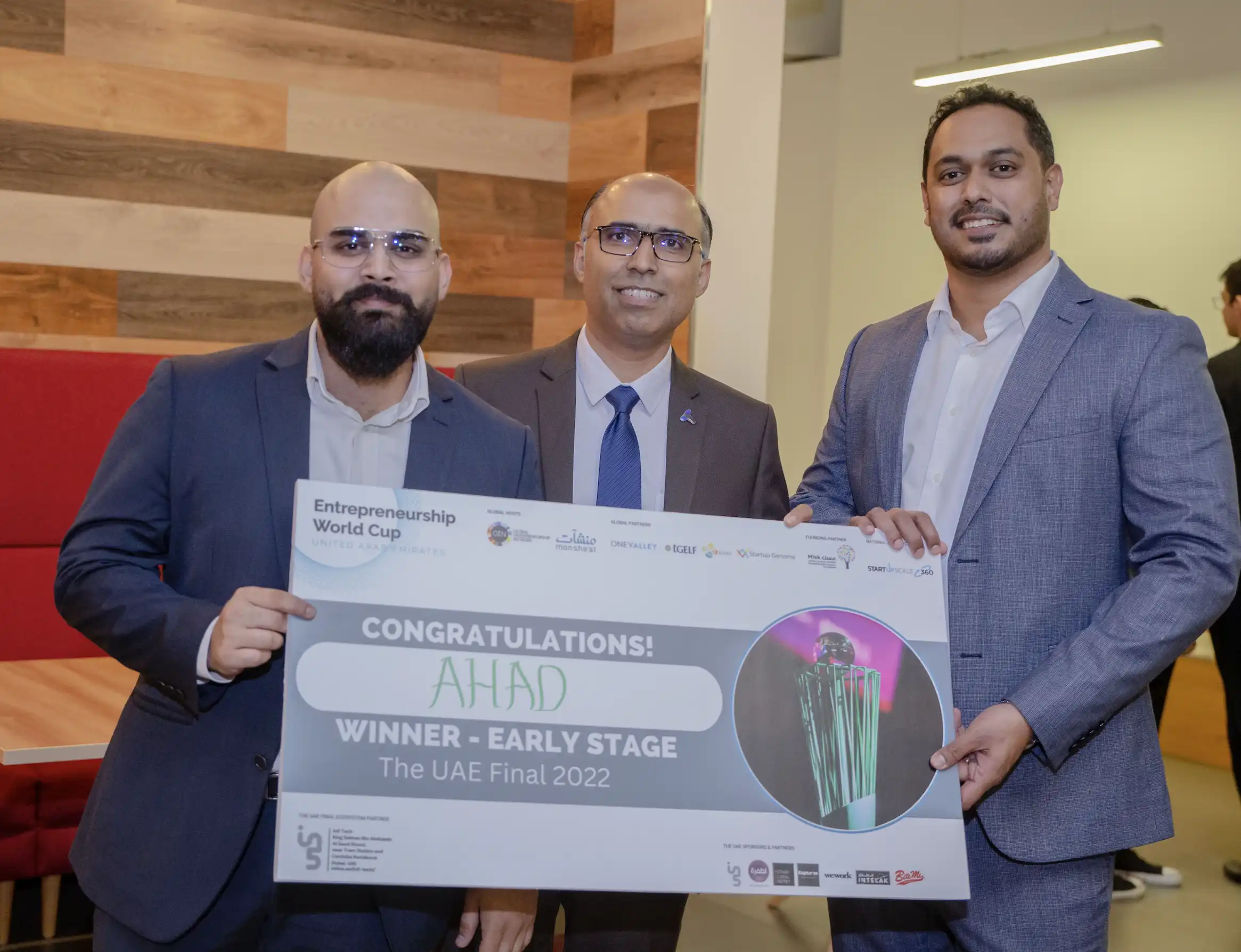 AHAD wins the Entrepreneurship World Cup 2022 UAE finals