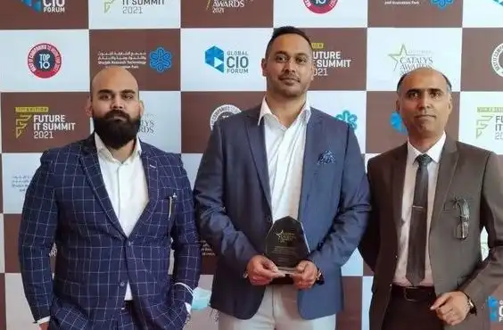 AHAD Wins Catalyst Award 2021 at Global CIO Forum